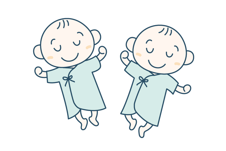 双子や三つ子の妊娠 多胎妊娠 たたいにんしん の症状や気を付けたいポイントについて 医師監修 はぐふる